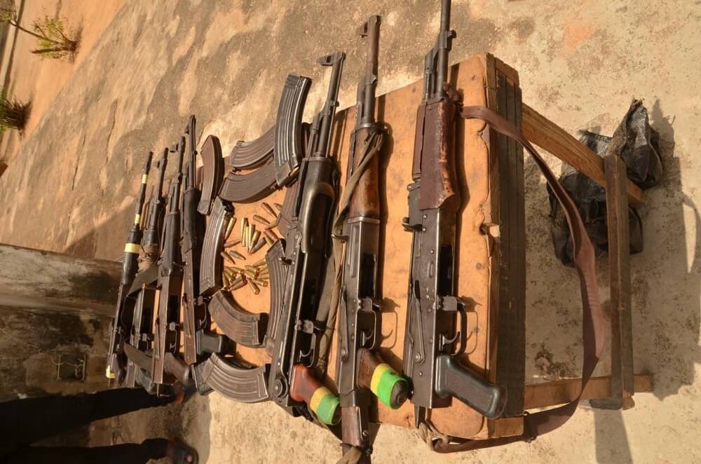 Police Seize Nine Rifles, Arrest 15 Suspects In North