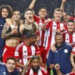 Greece: Onyemaechi wins Super League title with Olympiacos
