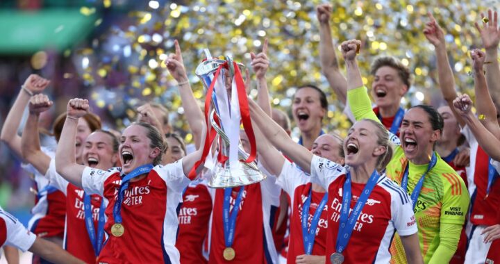 Arsenal stun Barca to win women’s Champions League