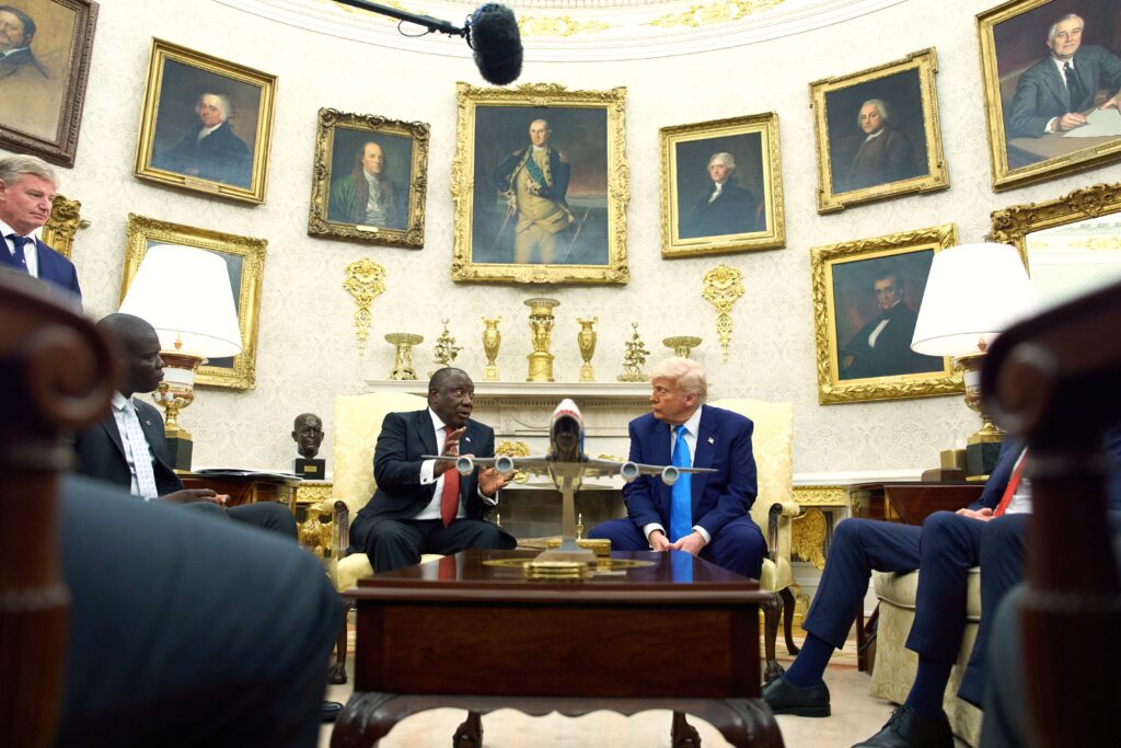 Shock and anger in South Africa after Oval Office ambush