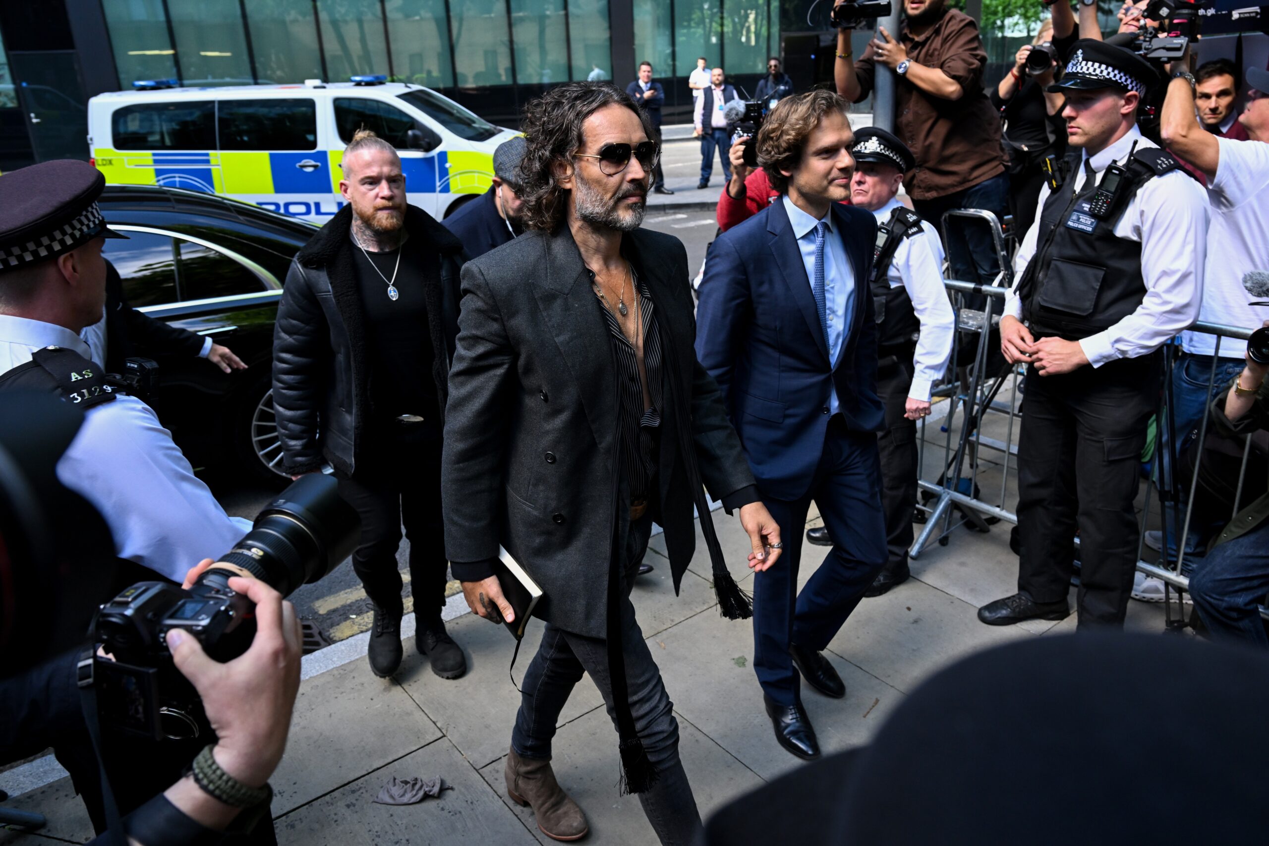 Russell Brand pleads not guilty to rape, sexual assault charges in U.K.