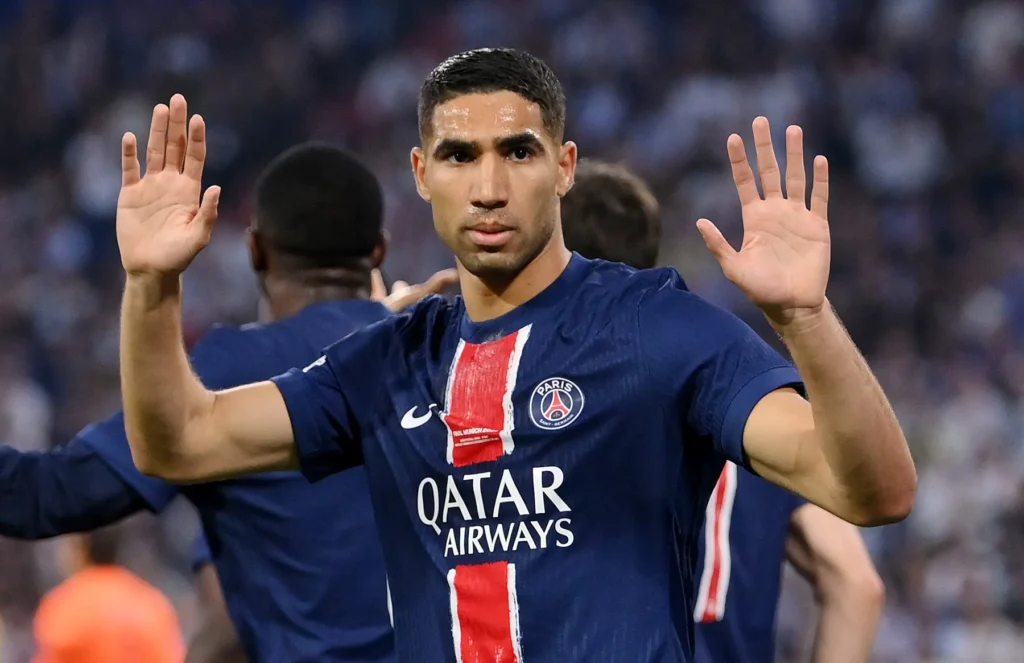 UCL final: Hakimi makes history after scoring for PSG against Inter Milan