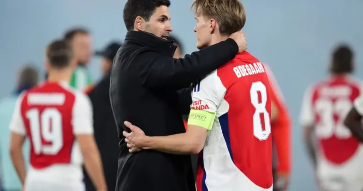 EPL: Mikel Arteta reveals decision on sacking Odegaard as Arsenal captain