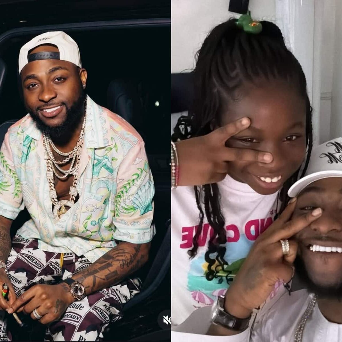 Reactions trail Davido’s reunion with daughter Imade after custody battle