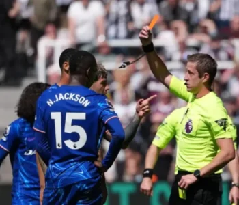 EPL: Chelsea striker Nicolas Jackson banned until next season