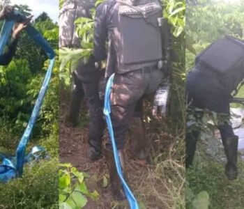 NSCDC Destroys Over 3,000 Litres Of Stolen Crude Oil In Abia