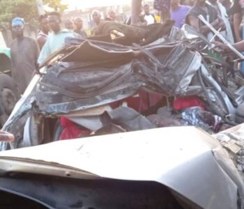 One Dead, Two Injured In Lagos Collision Involving Truck, Lexus