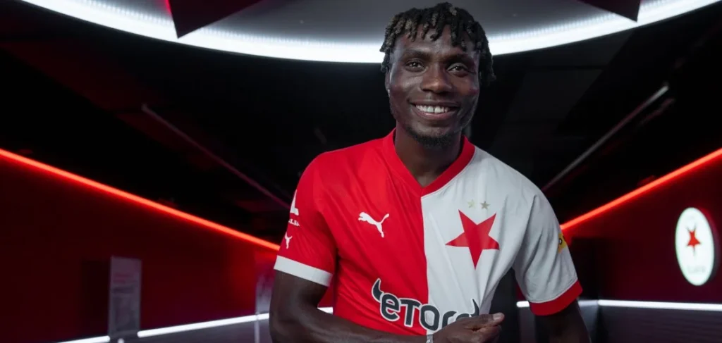 Ogbu signs new contract with Czech club Slavia Prague