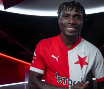 Ogbu signs new contract with Czech club Slavia Prague