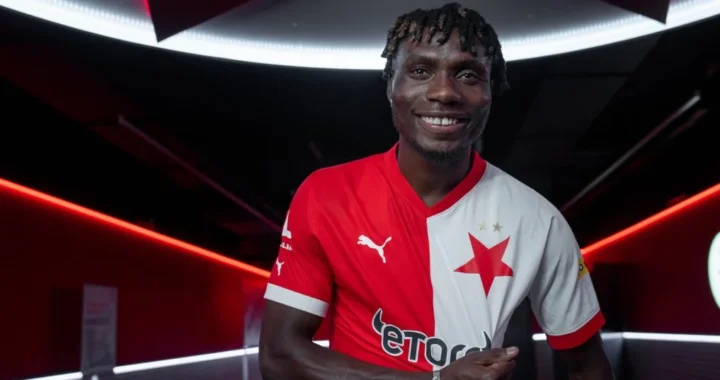 Ogbu signs new contract with Czech club Slavia Prague