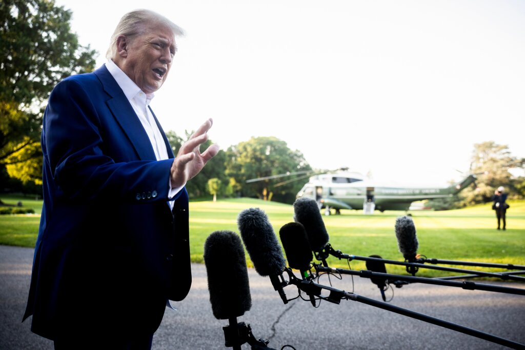 Trump is slated to hold a press conference at the NATO summit