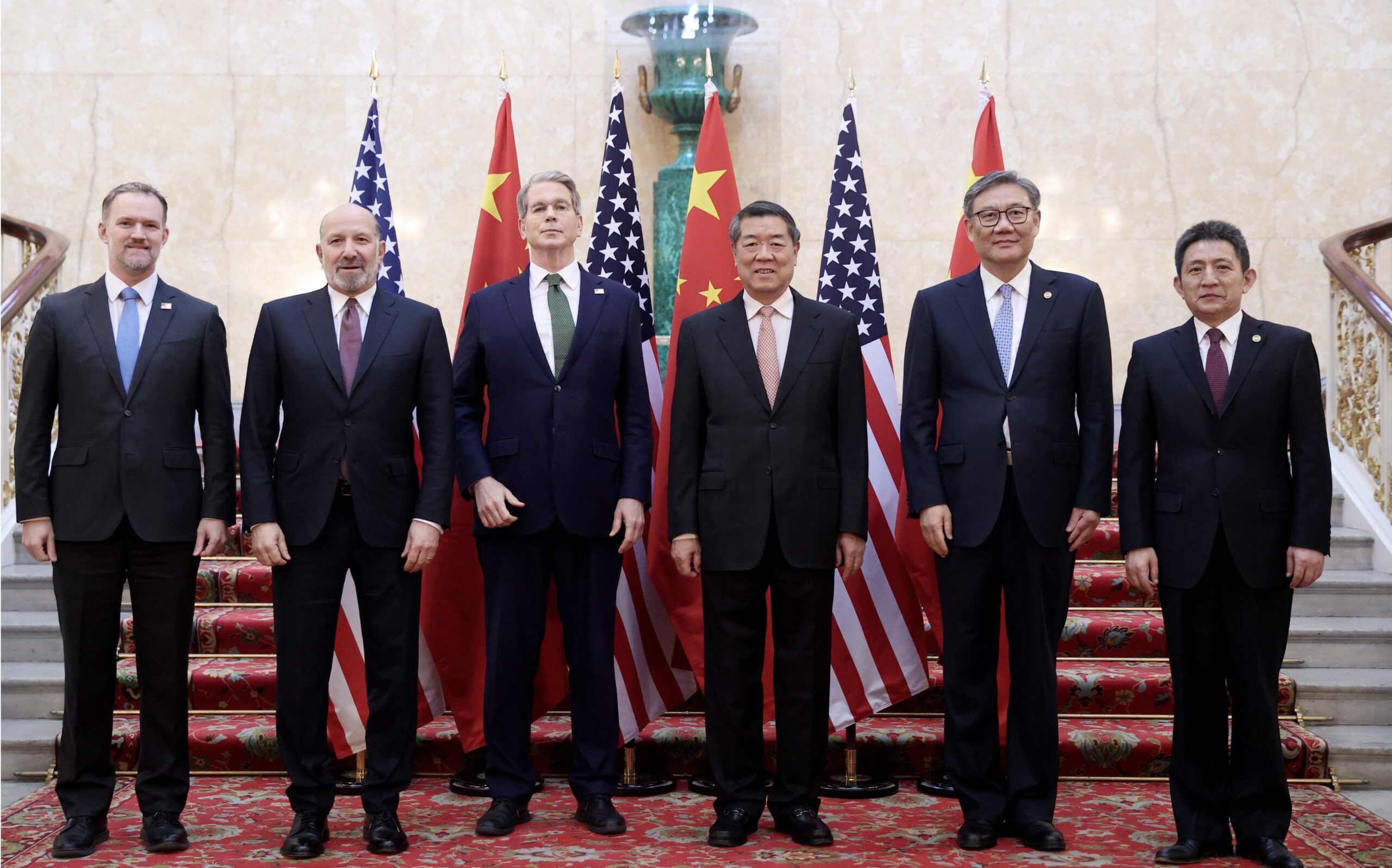 U.S.-China trade talks continue for a 2nd day in London