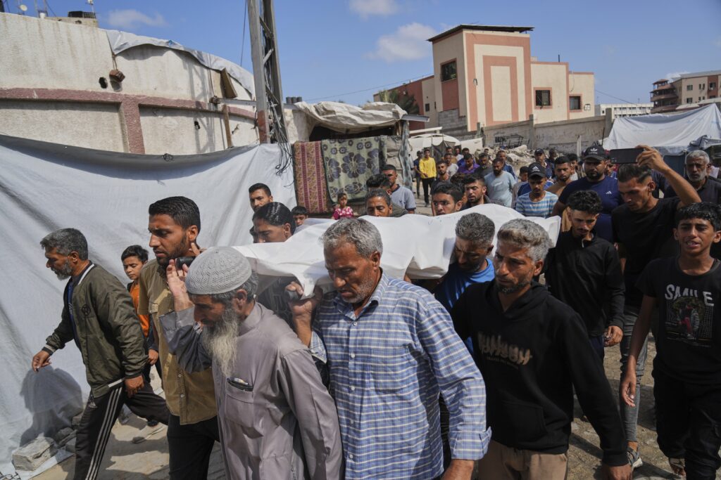 Dozens reported killed as Israel acknowledges troops opened fire near Gaza food point