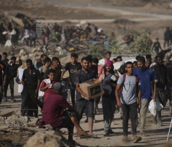 Israel's leaders slam a news report on a Gaza 'killing field' near food sites