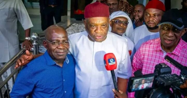 You Have Done Well In Abia – Kalu Commends Otti During Visit