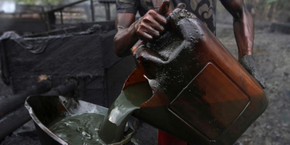 Navy Dismantles Five Illegal Refining Sites In Rivers