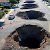 Series of Massive Multiple Sinkholes Hit California Neighbourhood