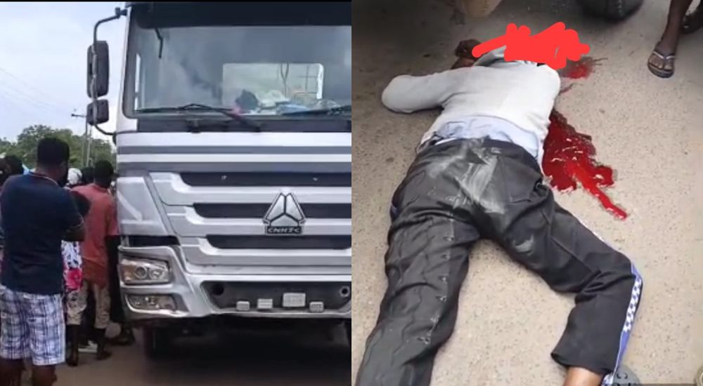 Lagos Motorcyclist Dies After Crashing Into Truck