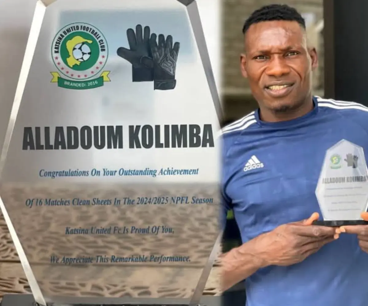 NPFL: Katsina United goalkeeper rewarded for helping club escape relegation