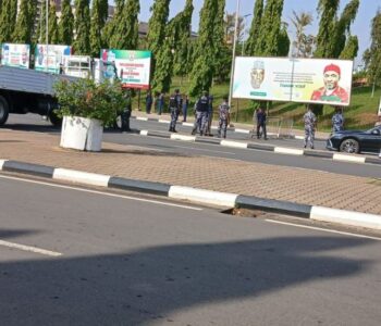 June 12: Armed Security Men Block Protesters Access To NASS