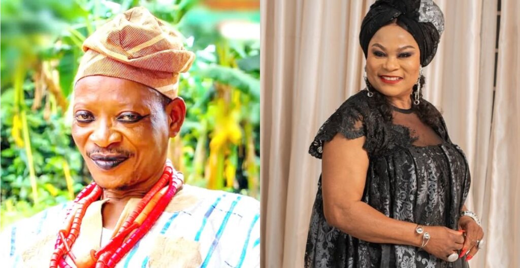 Sola Sobowale is abroad and not even rich - Veteran Nollywood actor Lalude