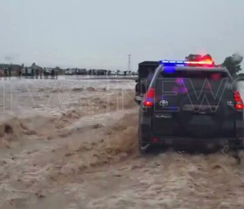 Tinubu’s Convoy Runs Into Floodwaters On Makurdi–Lafia Road
