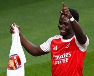 Saka Salutes Arsenal Support As Henry Lifts Lid On Private Chat After UCL Heroics
