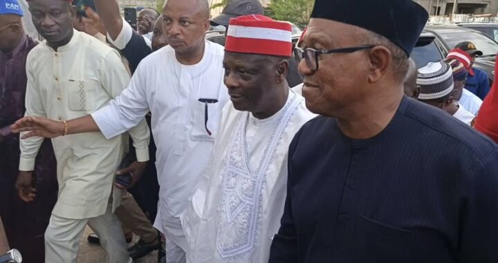 Breaking: Obi, Kwankwaso Arrive To Join NDC