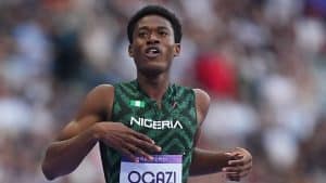 Ogazi Smashes Nigerian 400m Record With World-leading 44.02s In Athens