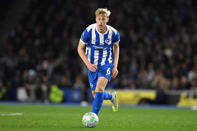 Tottenham battle Chelsea and Liverpool for Brighton defender