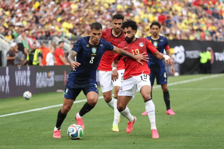 Guimaraes goal helps Brazil beat Egypt ahead of World Cup Guimaraes goal helps Brazil beat Egypt ahead of World Cup