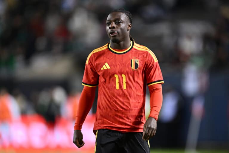 Belgium rout Tunisia with Jeremy Doku in dazzling form Belgium rout Tunisia with Jeremy Doku in dazzling form