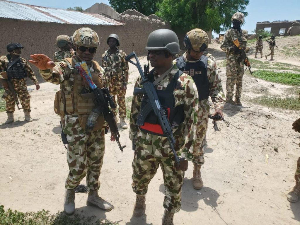 Troops rescue seven kidnap victims, kill two kidnappers, arrest four ISWAP suspects Troops rescue seven kidnap victims, kill two kidnappers, arrest four ISWAP suspects