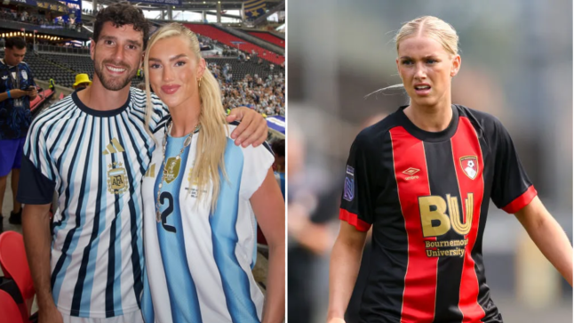 Argentina star’s English footballer girlfriend reveals who she’ll support in World Cup clash