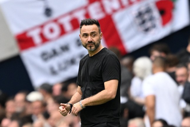 ‘I didn’t like it’ – Roberto De Zerbi slams £85m Tottenham star after Villa defeat