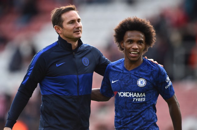 Chelsea hero Willian makes surprising claim about Frank Lampard Chelsea hero Willian makes surprising claim about Frank Lampard