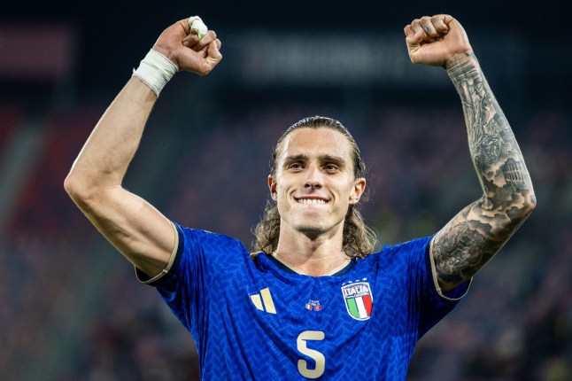 Arsenal’s Riccardo Calafiori credits Italy legend after ’emotional’ first international goal