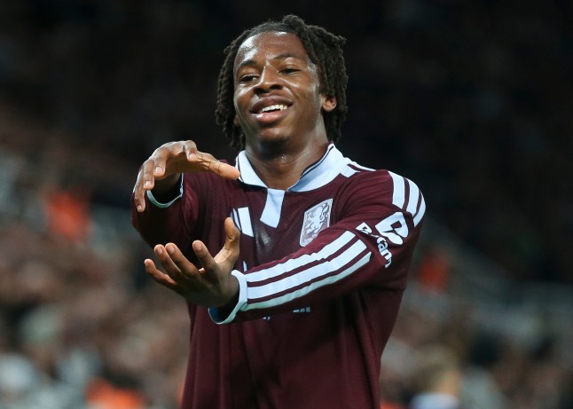 Johan Manzambi injury update before Aston Villa vs Man City