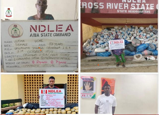 NDLEA re-arrests 83-year-old woman for drug offence one year after conviction NDLEA re-arrests 83-year-old woman for drug offence one year after conviction